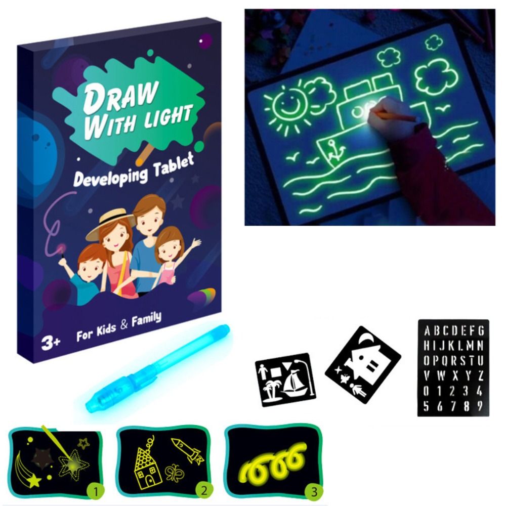 Kids Education Drawing - KT Board Children's Luminous Writing Board