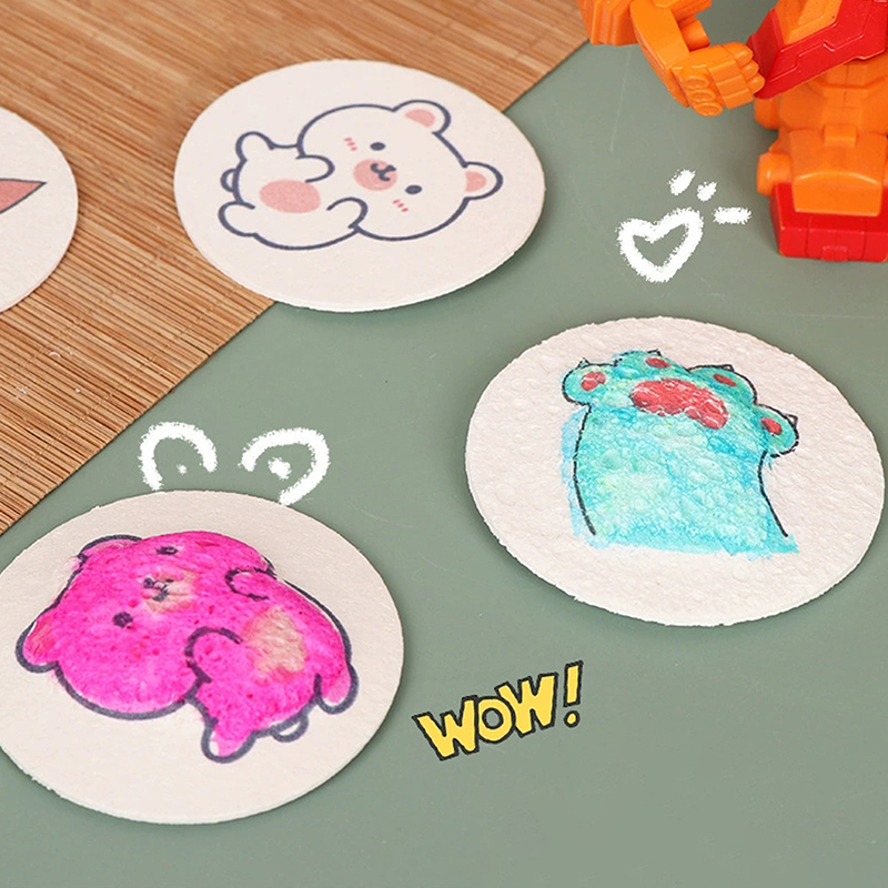 Kids Education Drawing - 3D Magic Puffy Foam Texture Painting