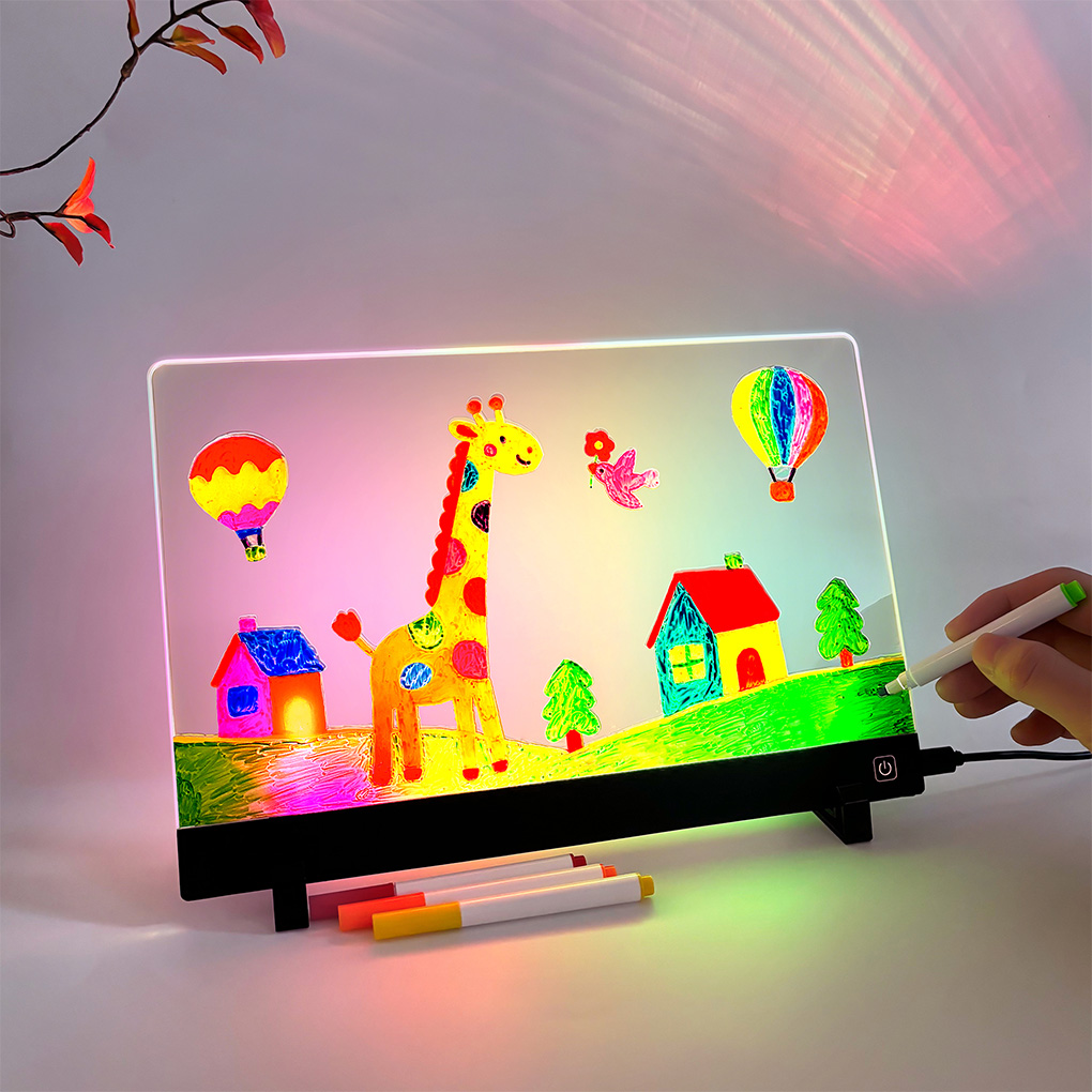 Kids Drawing Board Reusable LC - Kids Education Drawing recension och pris