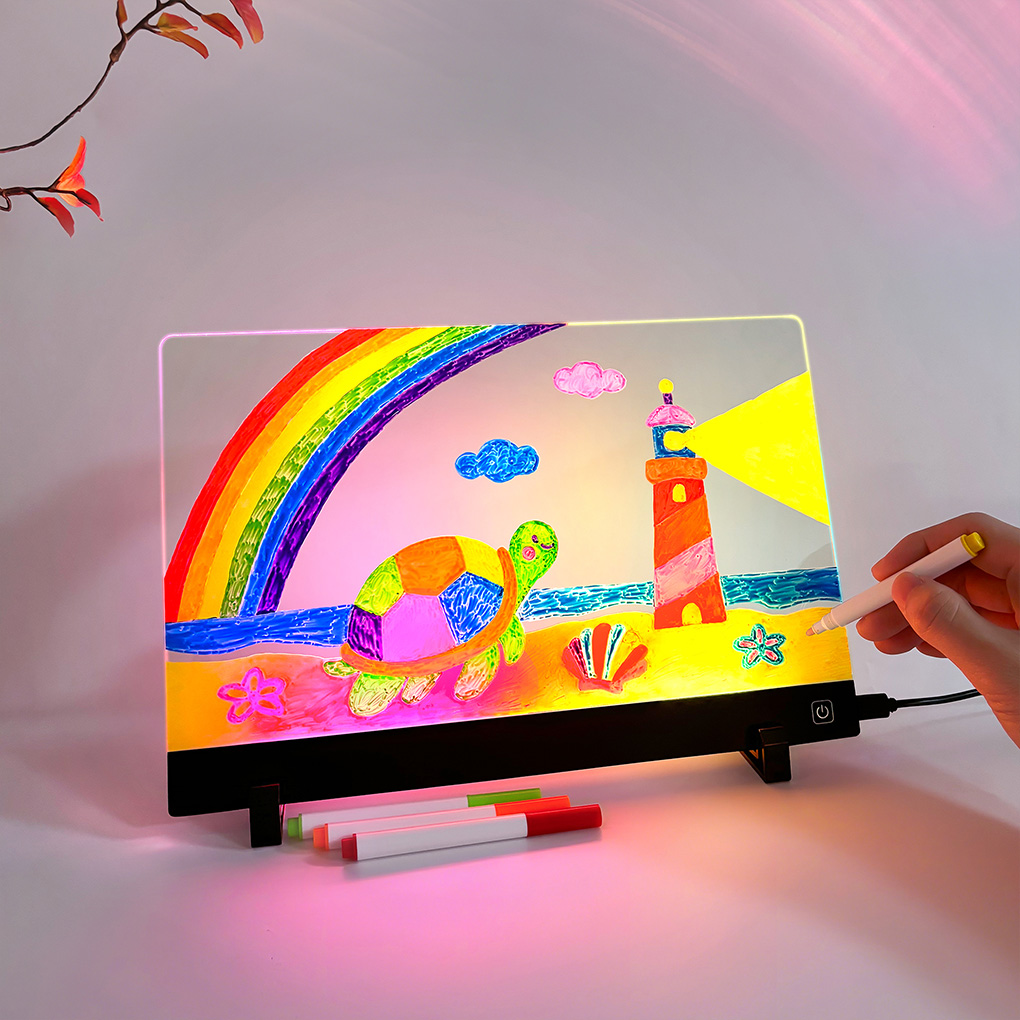 Kids Drawing Board Reusable LC - Kids Education Drawing recension och pris