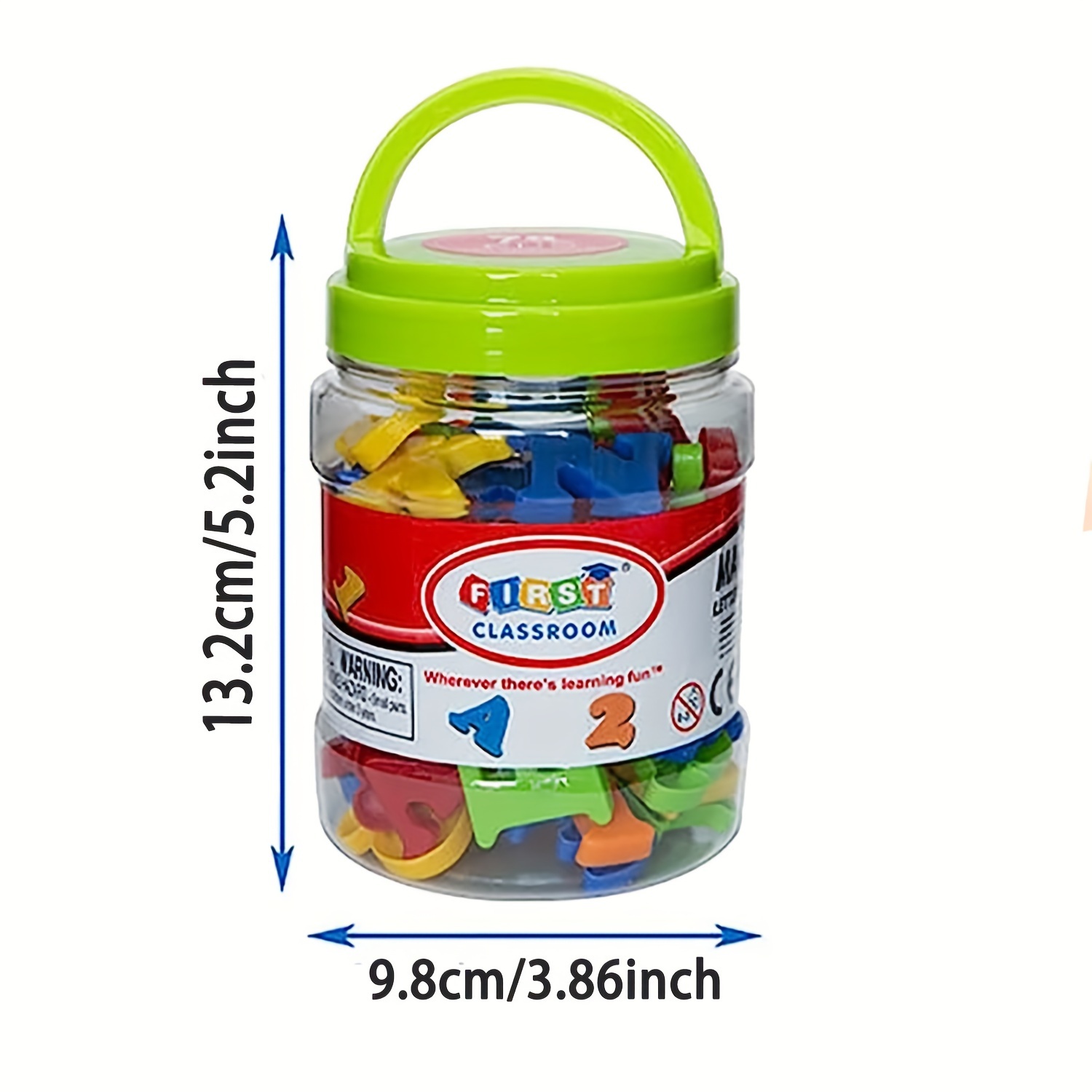 78 PCS Magnetic Letters Number - Kids Education Alphabet Numbers recension och pris