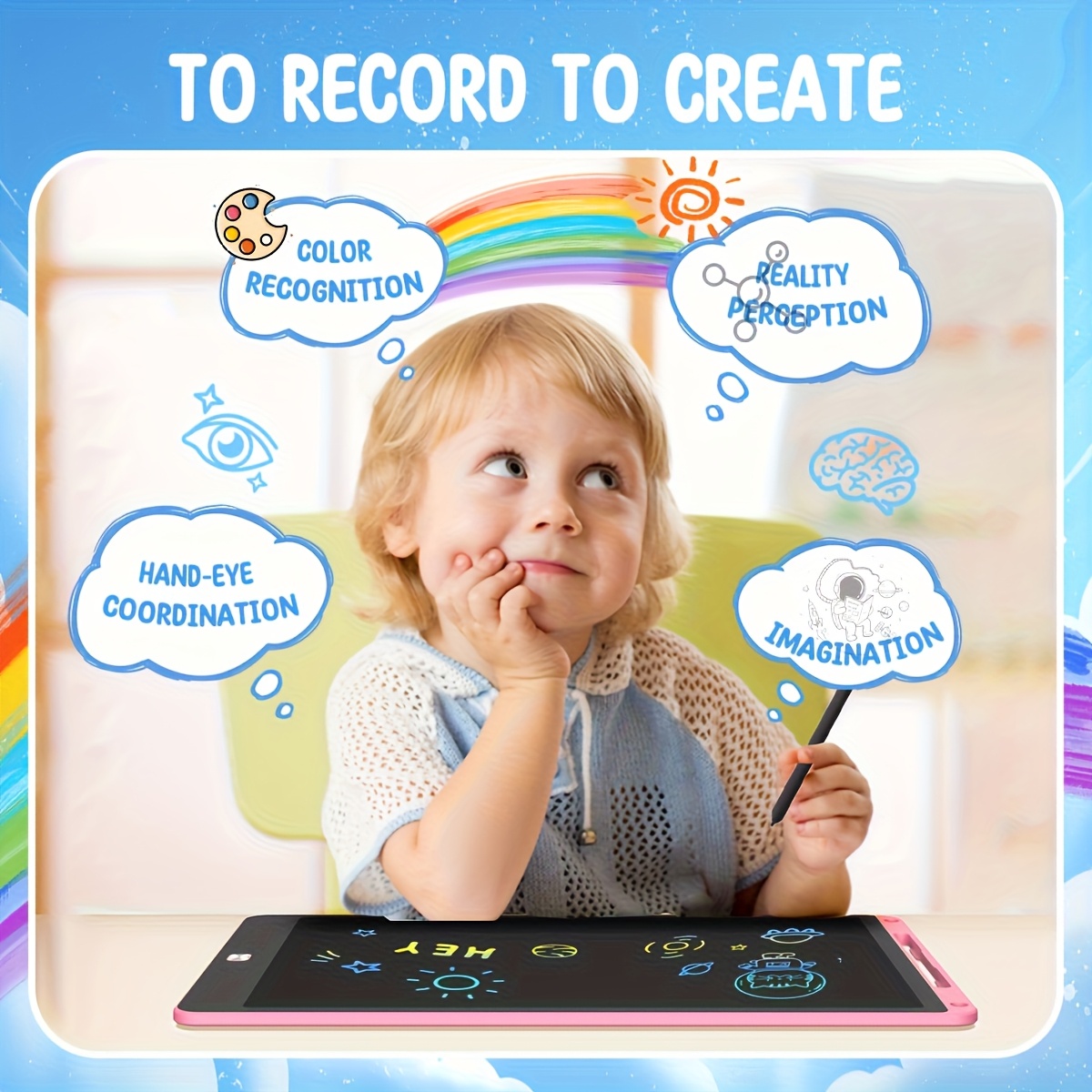 30pcs of 8.5 Inch LCD Drawing  - Kids Education Drawing recension och pris