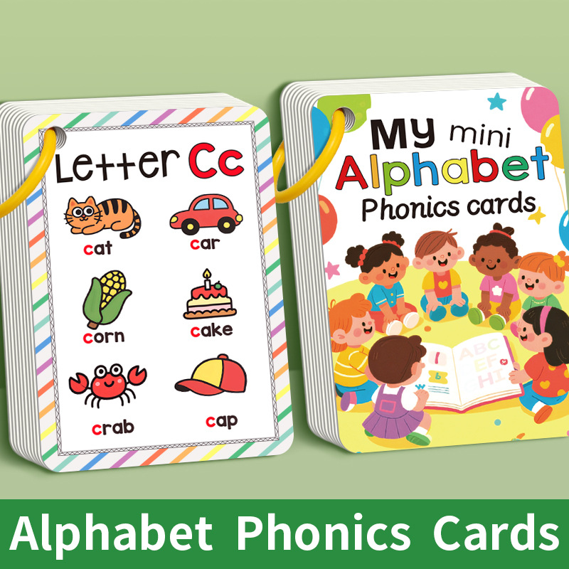 Alphabet Phonics Flash Cards f - Phonics Card Game recension och pris