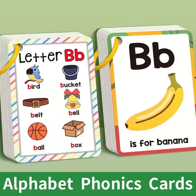 Alphabet Phonics Flash Cards f - Phonics Card Game recension och pris