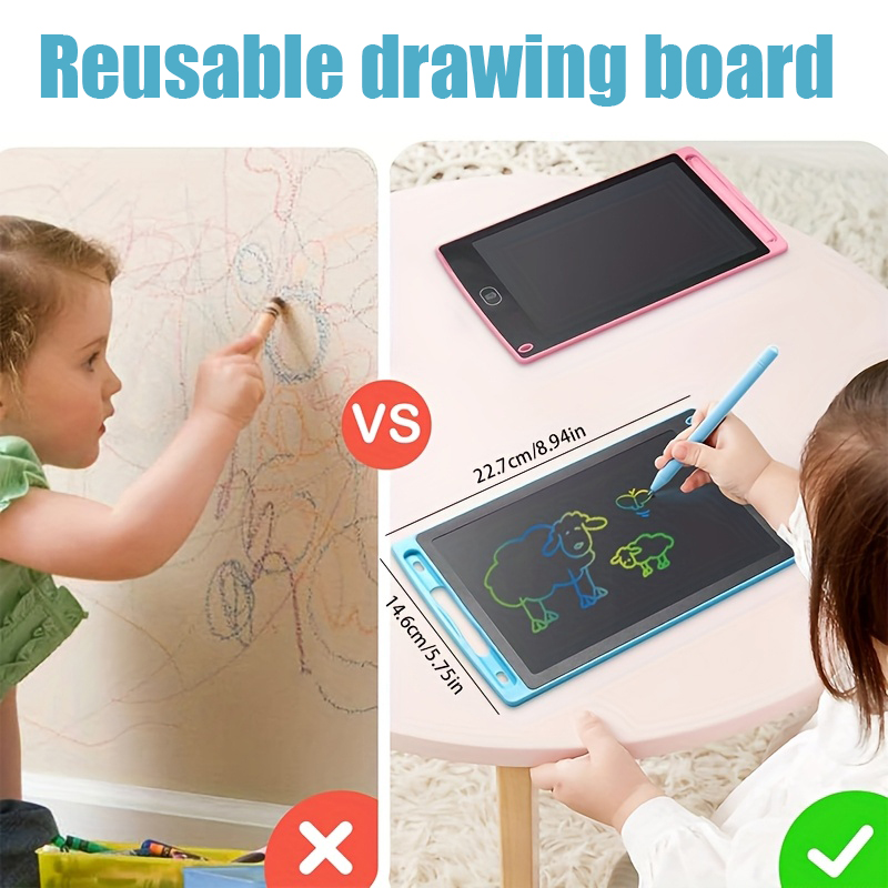 LCD Writing Tablet for Kids, 8 - Kids Education Drawing recension och pris