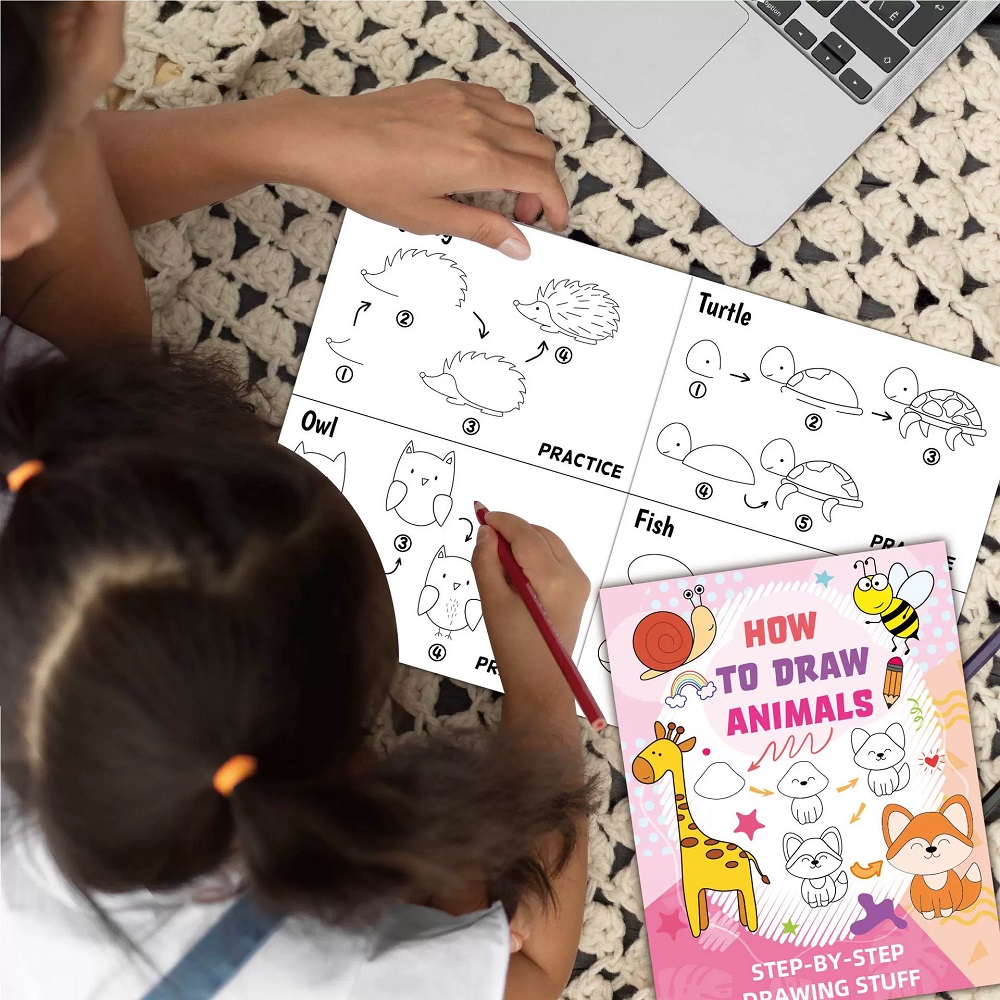 How To Draw Animal Cartoon Ske - Kids Education Drawing recension och pris