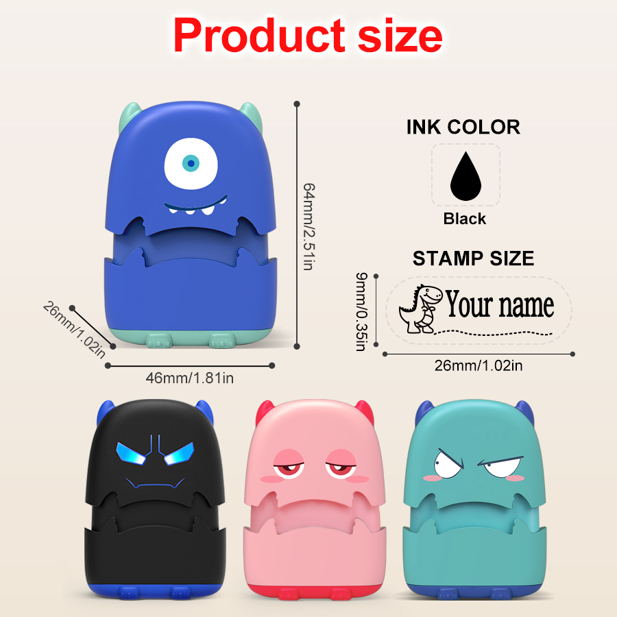 Personalized Student Name Stam - Kids Education School recension och pris