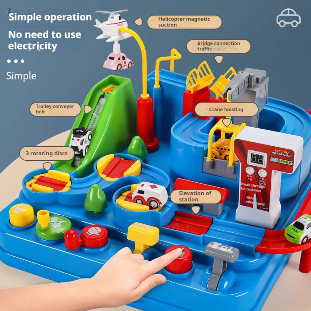Racing Rail Car Model Train Tr - Kids Education Learning recension och pris