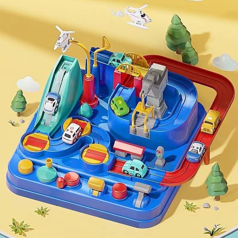 Racing Rail Car Model Train Tr - Kids Education Learning recension och pris