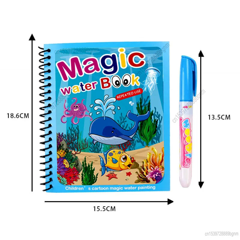 Cartoon Magic Water Painting C - Kids Education Drawing recension och pris