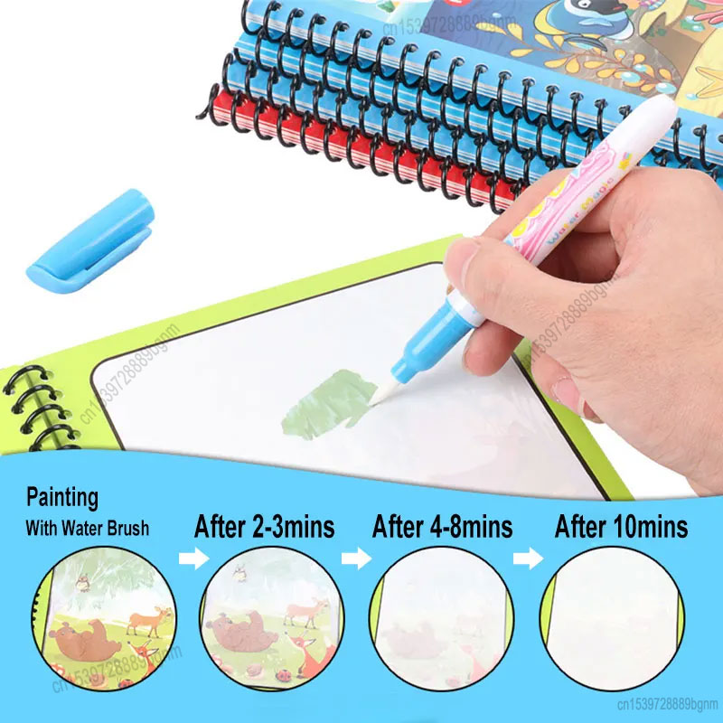 Cartoon Magic Water Painting C - Kids Education Drawing recension och pris