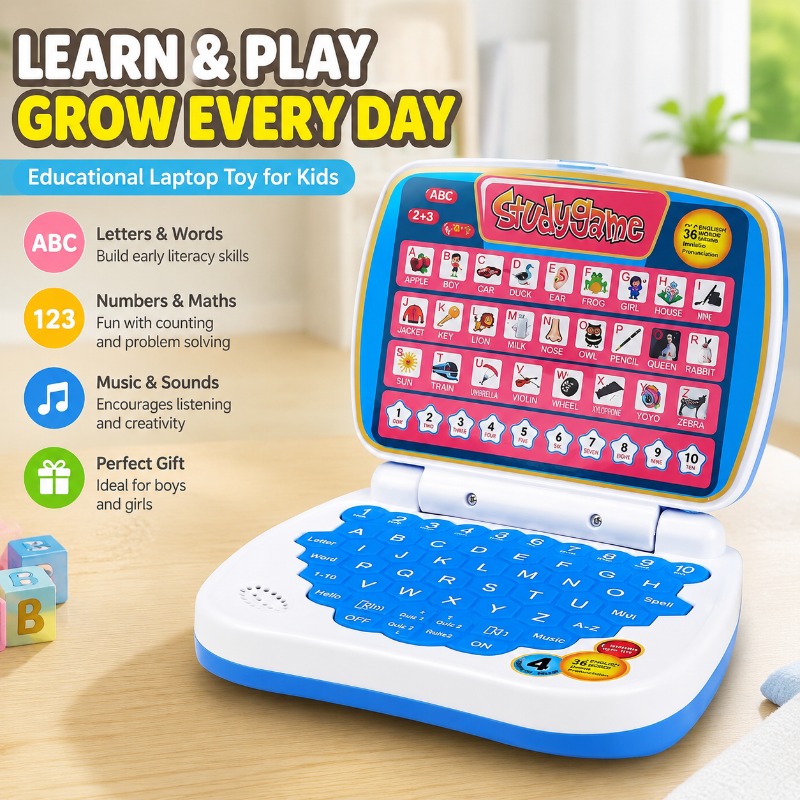 Mini Simulation Laptop Educati - Kids Educational Computer recension och pris