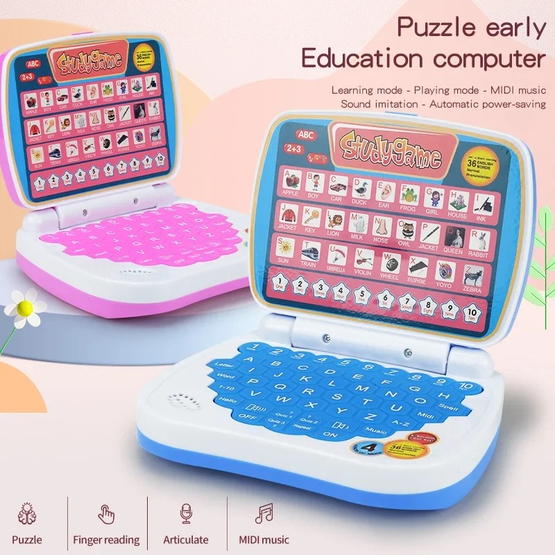 Mini Simulation Laptop Educati - Kids Educational Computer recension och pris