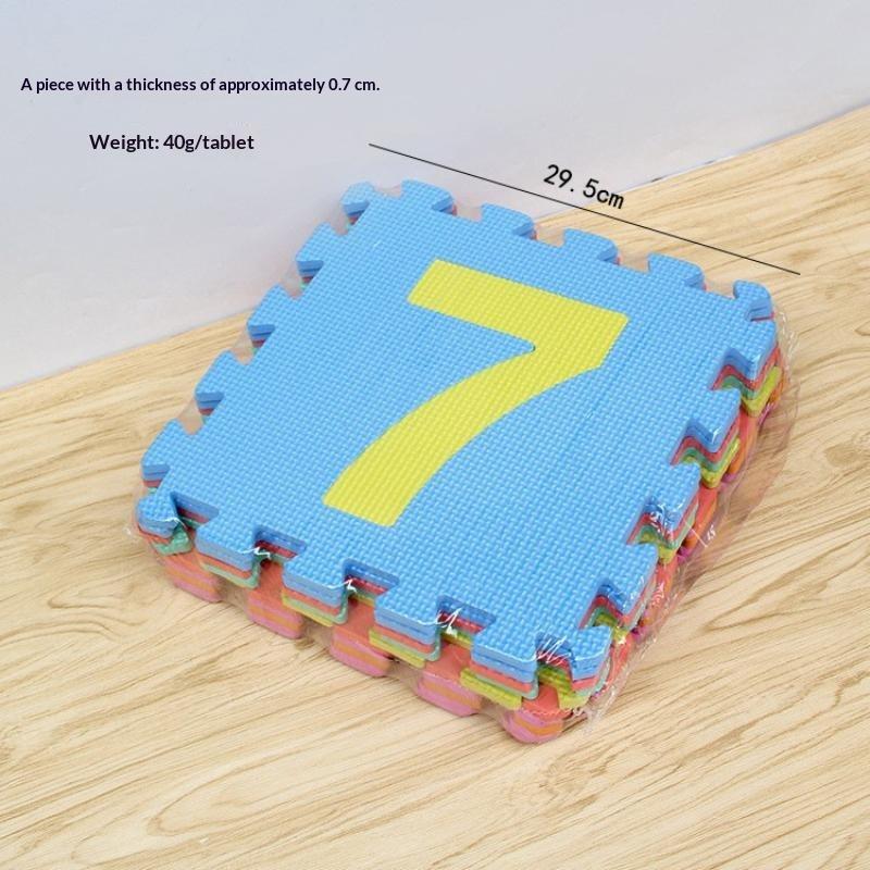 Non Toxic PE Foam Play Mat Alp - Kids Education Alphabet Numbers recension och pris