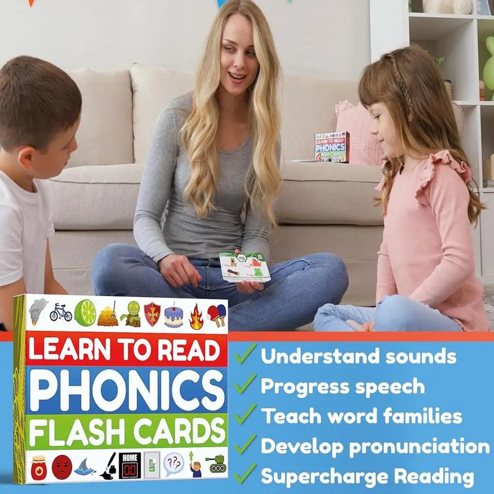 ABLJ Phonics Sight Words Flash - Phonics Card Game recension och pris
