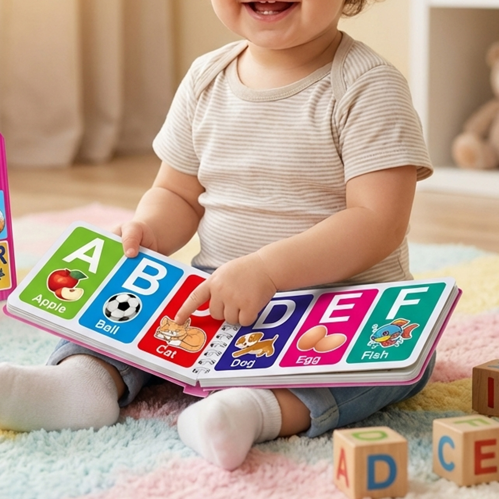 Early Education Cognitive Card - Kids Education Alphabet Numbers recension och pris