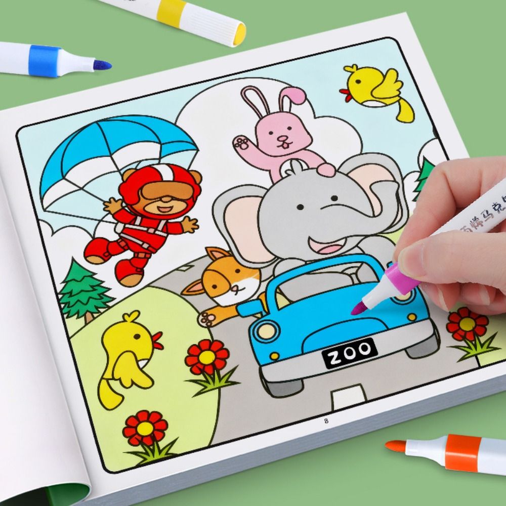 Creative DIY Coloring Book Edu - Kids Education Drawing recension och pris