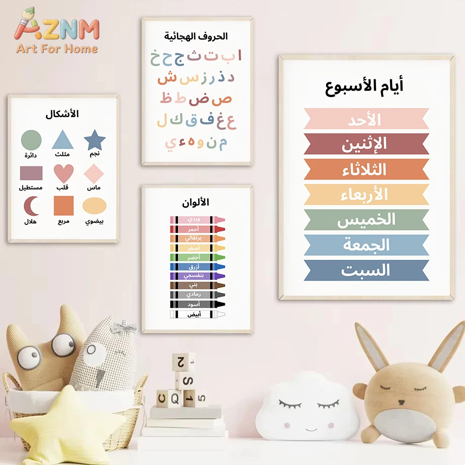 AZNM Arabic Educational Kids C - Kids Education Alphabet Numbers recension och pris