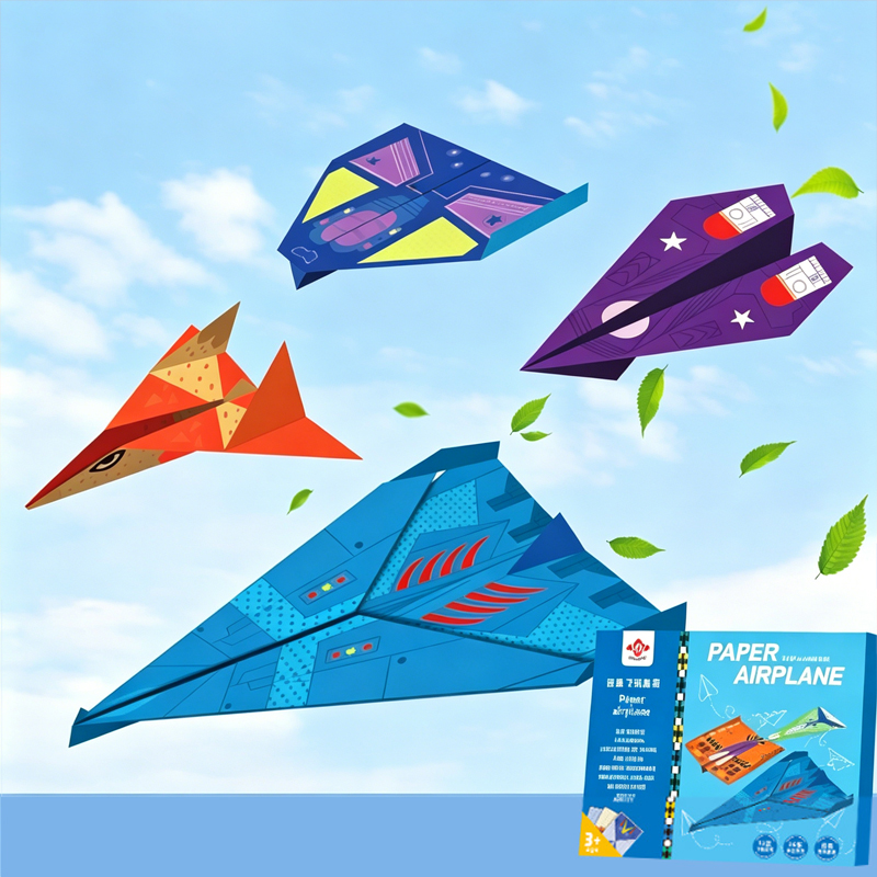 36 Sheets Paper Airplane Origa - Kids Education Learning recension och pris