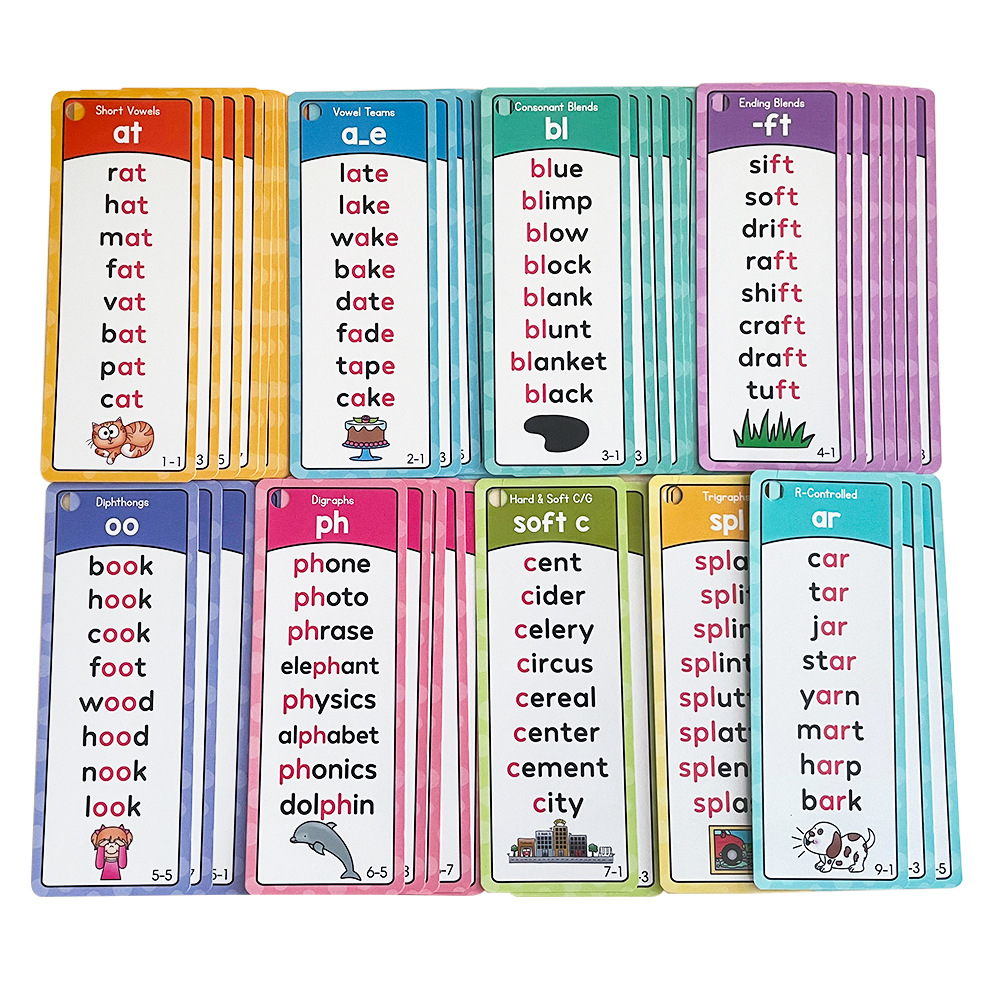 Portable English Natural Spell - Phonics Card Game recension och pris