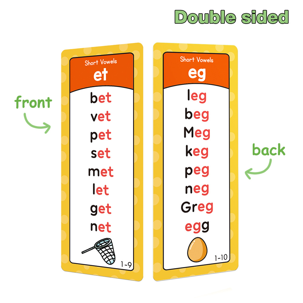 Portable English Natural Spell - Phonics Card Game recension och pris