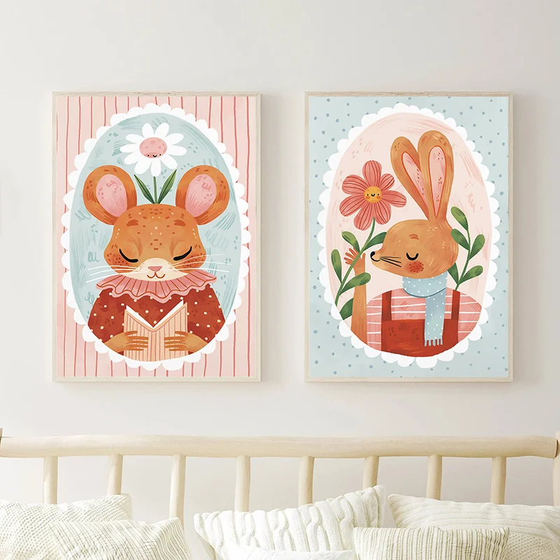 Floral Alphabet Education Kid  - Kids Educational Posters recension och pris