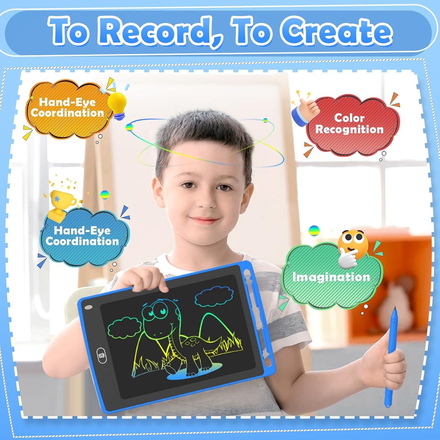 Pack LCD Writing Tablet for Ki - Kids Education Learning recension och pris