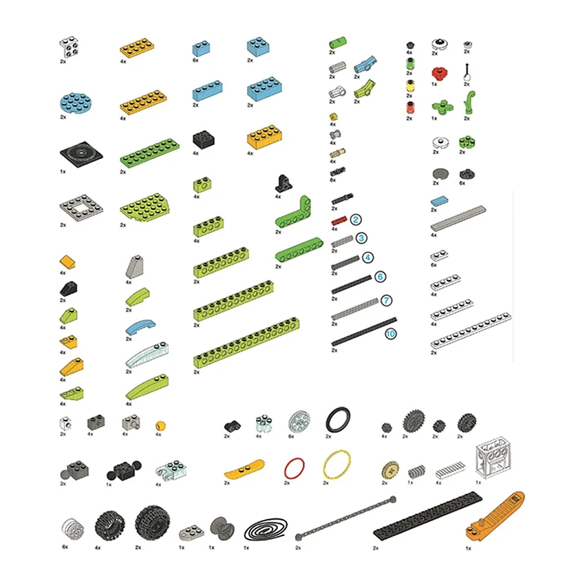 NEW WeDo 2.0 Core Bricks Parts - Kids Education Pdf recension och pris