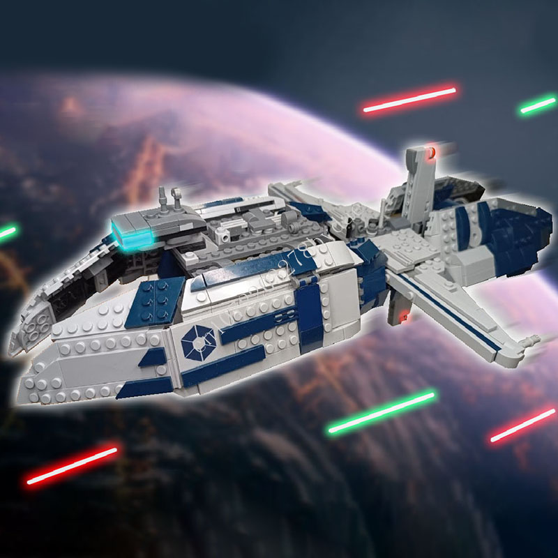 690 PCS Sci-Fi Star Frigate Bu - Kids Education Pdf recension och pris